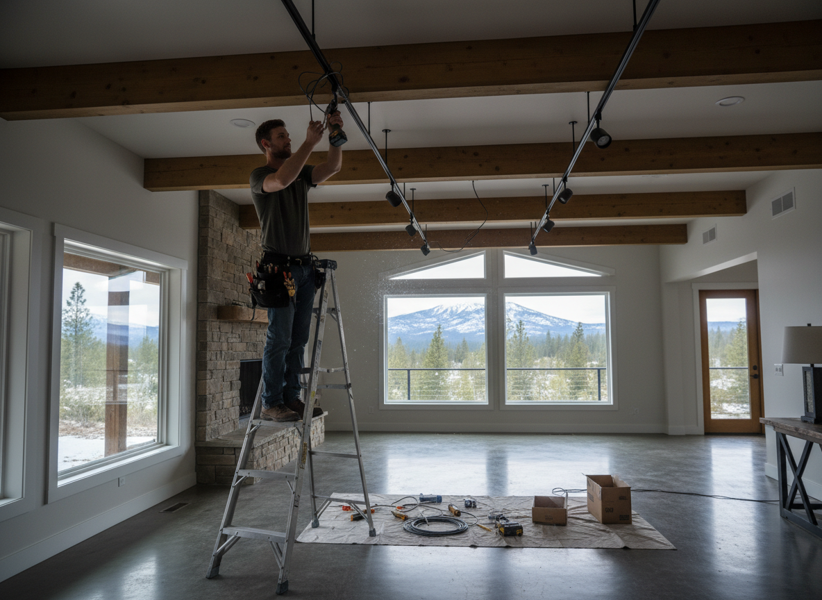 Track Lighting Installation in La Pine, OR