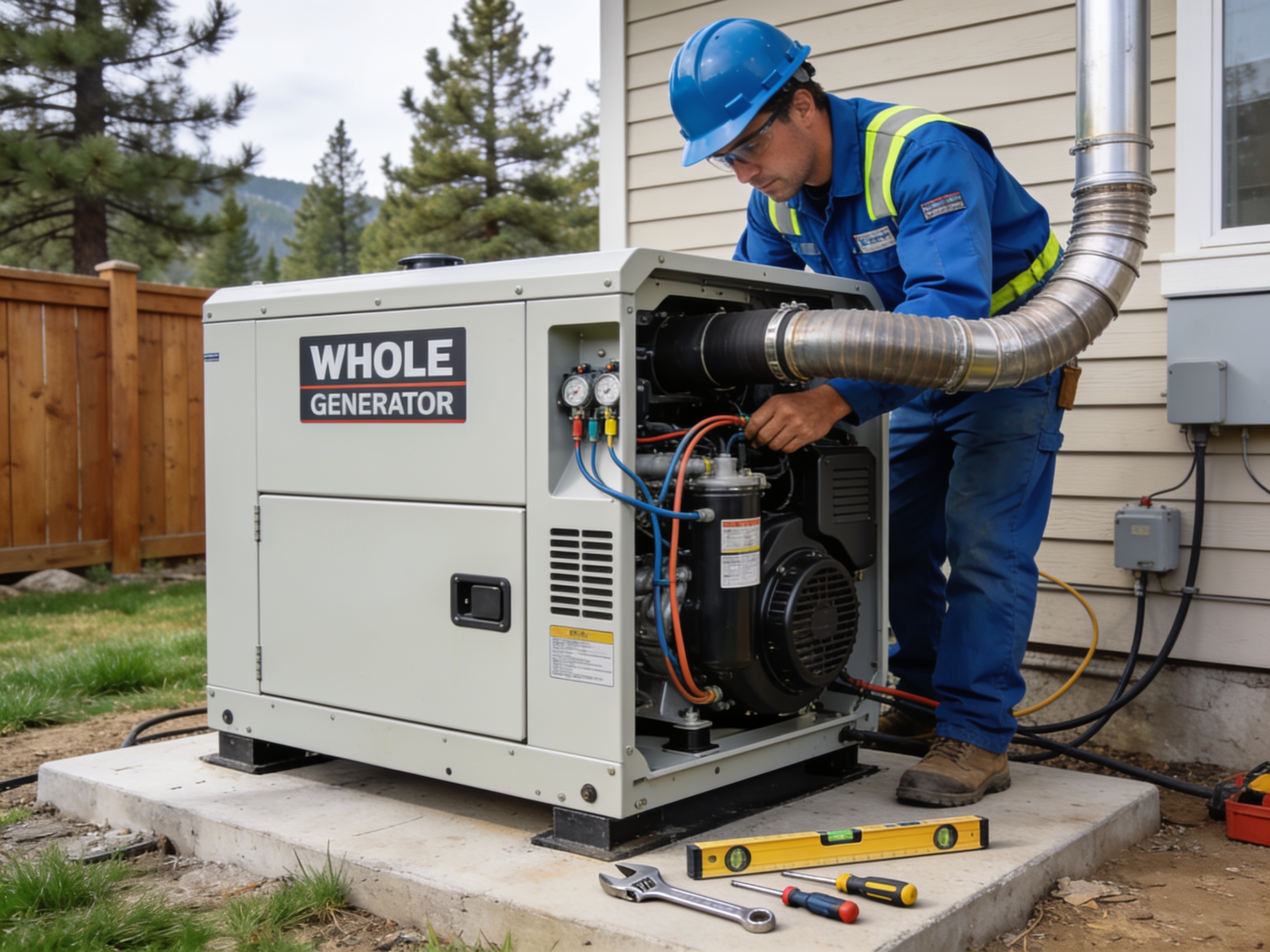 Whole House Generator Installation in La Pine, OR